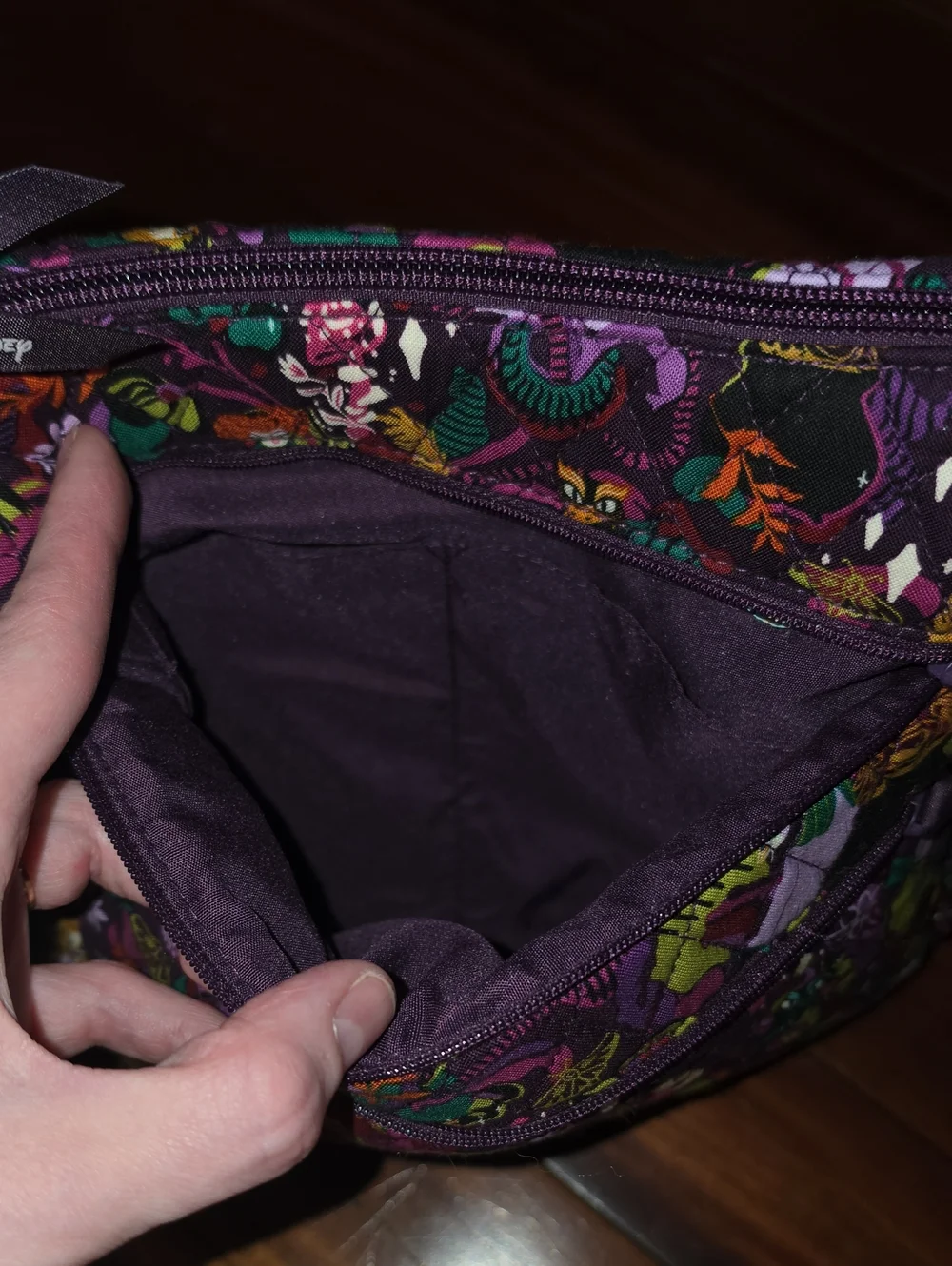 NWOTS Vera Bradley X Disney Hocus Pocus Trio Zip Hipster